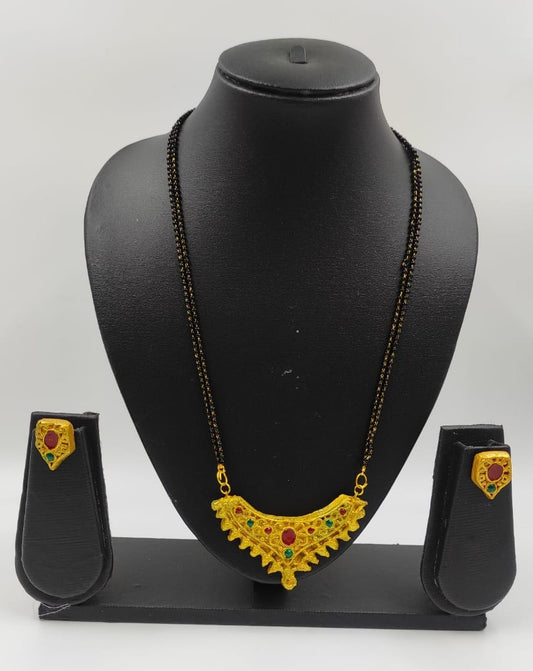 Traditional Look Handcrafted Terracotta Mangalsutra