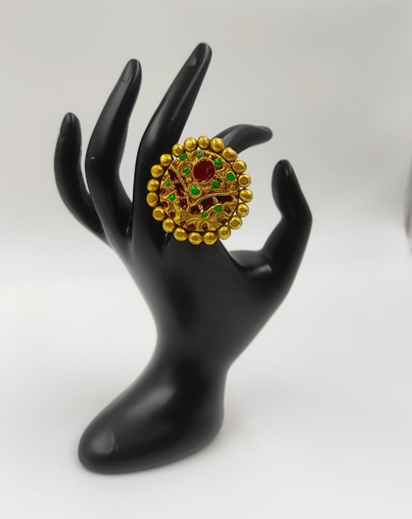 Golden Terracotta Ring!