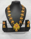 Half Circle Terracotta Temple Jewellery !