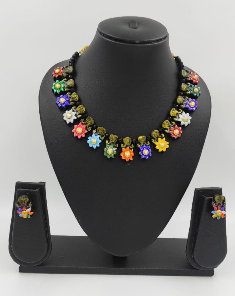 Multi Coloured Flower Terracotta Set!