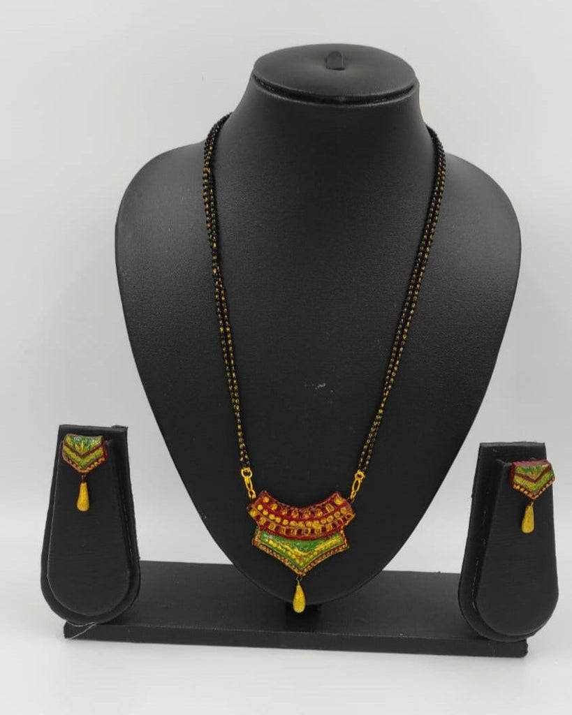 Traditional Look Handcrafed Terracotta Mangalsutra