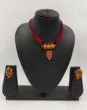 Maroon Terracotta Kanthi Set