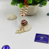 HANDMADE TERRACOTTA BHABHI RAKHI WITH LATKAN