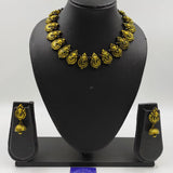 BLACK GOLDEN HANDMADE TERRACOTTA SET