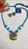 HANDMADE TERRACOTTA PENDENT SET