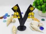 TERRACOTTA YELLOW JHUMKI