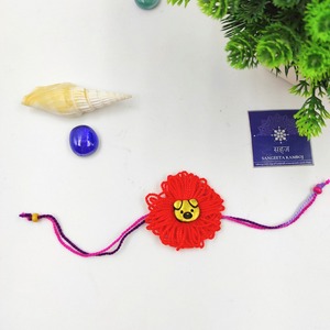 HANDMADE TERRACOTTA RED RAKHI