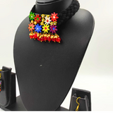 MULTICOLOUR FLOWER KANTHI SET