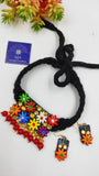 MULTICOLOUR FLOWER KANTHI SET