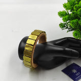 GOLDEN HANDMADE TERRACOTTA BANGLE