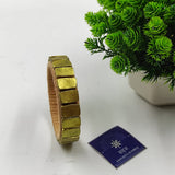 GOLDEN HANDMADE TERRACOTTA BANGLE