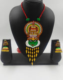 MULTI COLOUR FACE TEMPLE JEWELLERY