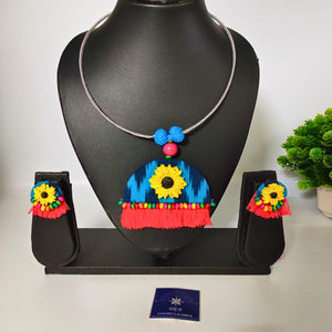 HANDMADE TERRACOTTA FABRIC HASULI SET