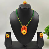 HANDMADE TERRACOTTA FABRIC JEWELLERY